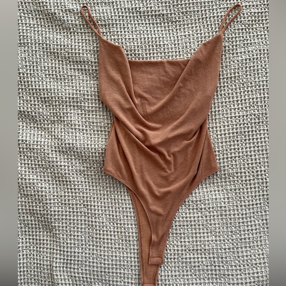 Beige bodysuit
